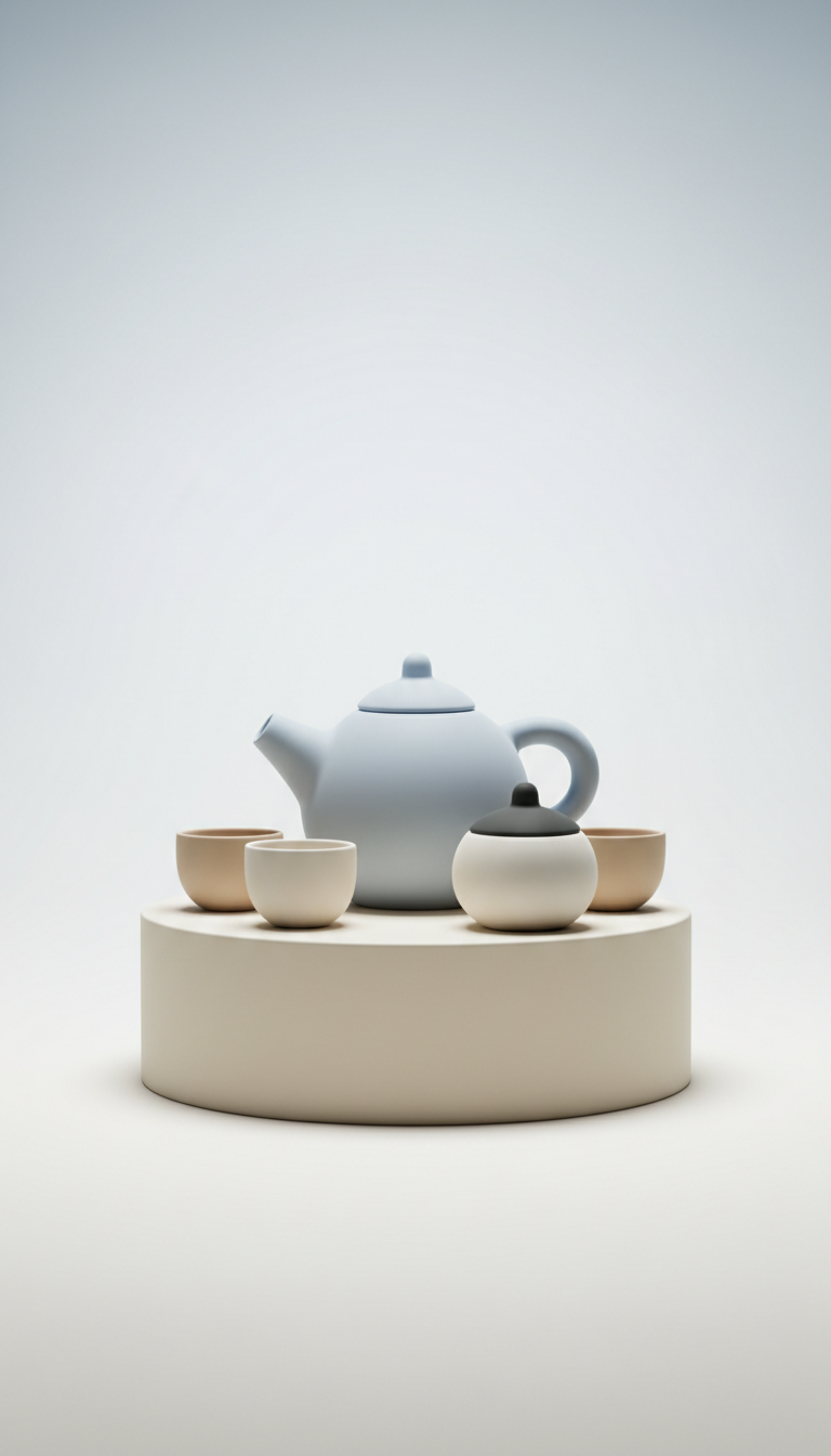 Imaginative Play Tea Set in Porcelain