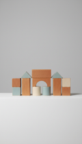 Heirloom Wooden Block Set in Maple